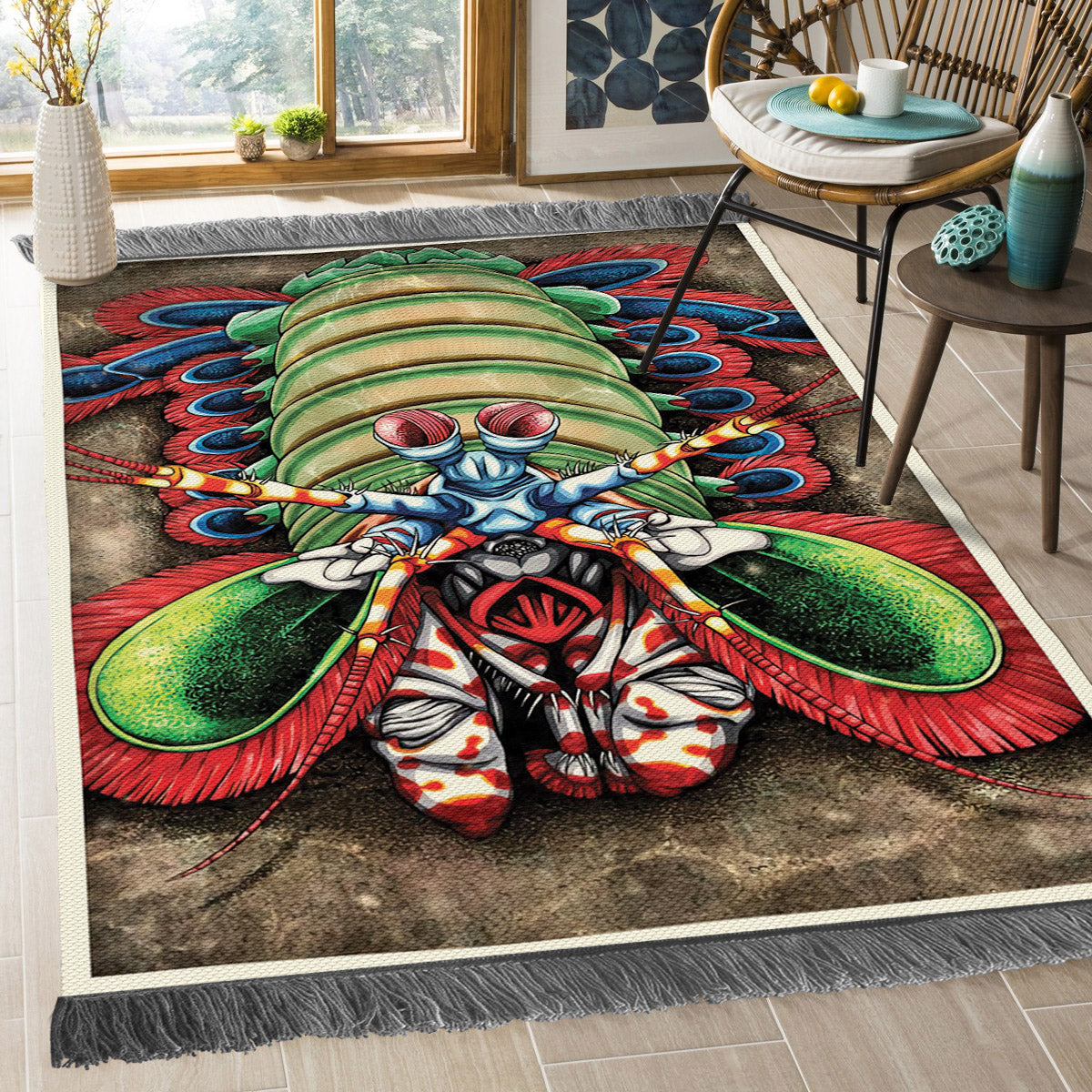 Mantis Shrimp DV0710124O Decorative Floor-cloth