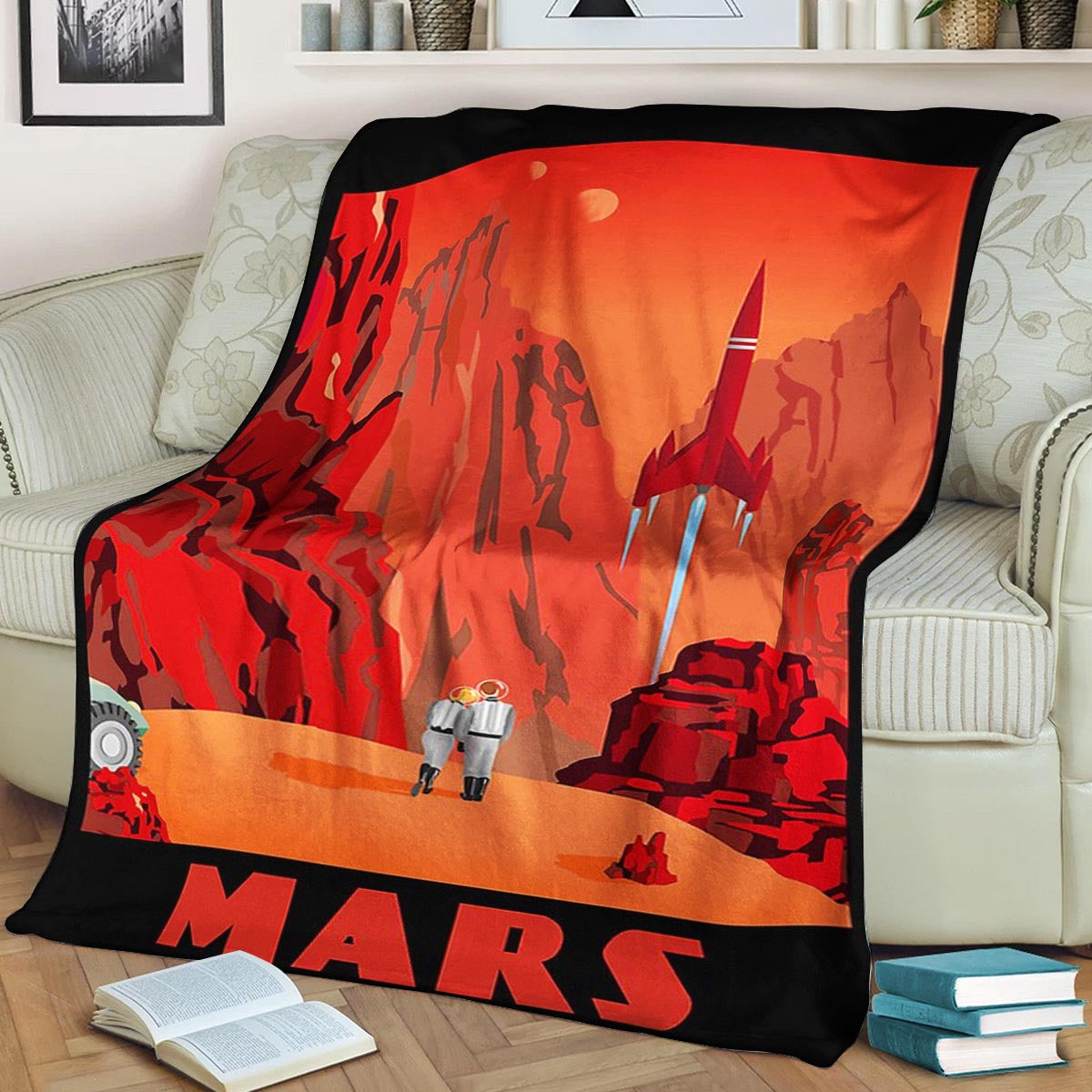 Mars NT240853F Sherpa Fleece Blanket