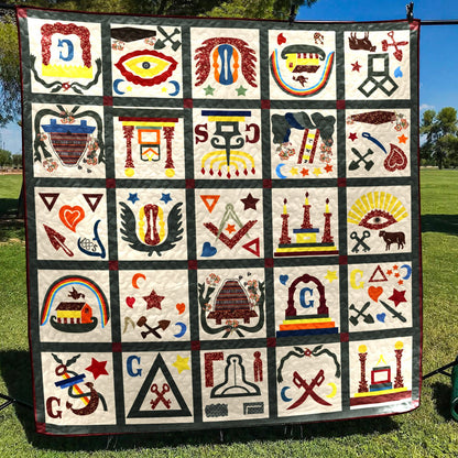 Masonic CL1306109 Quilt Blanket