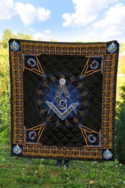 Masonic Freemason CLM0910127 Quilt Blanket