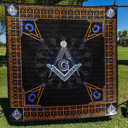 Masonic Freemason CLM0910127 Quilt Blanket