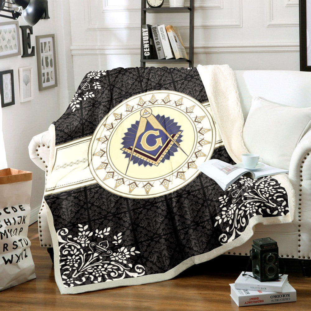 Masonic CG1811150TT Sherpa Fleece Blanket