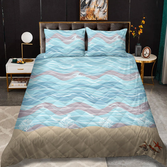 Maui Coastal CLA0211173B Quilt Bedding Set