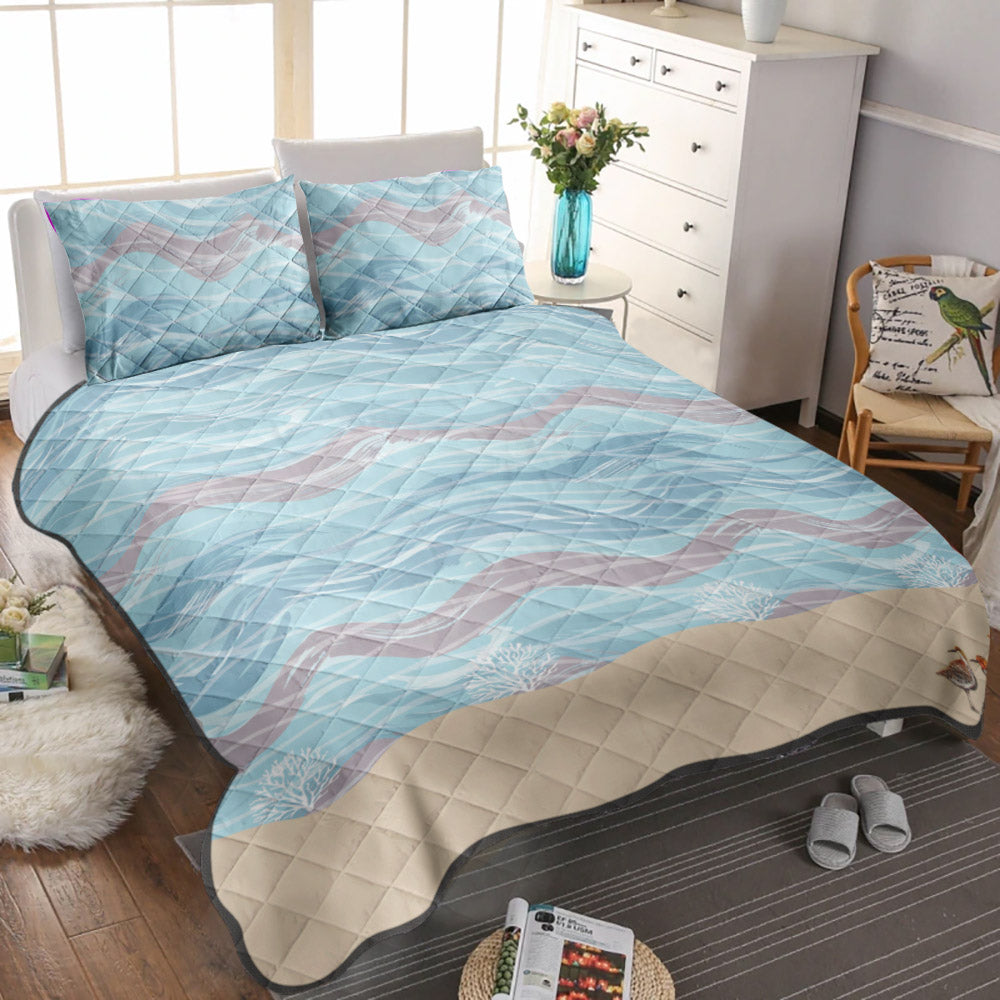 Maui Coastal CLA0211173B Quilt Bedding Set