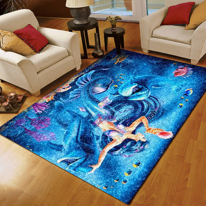 Mermaid CL171002MDR Rug