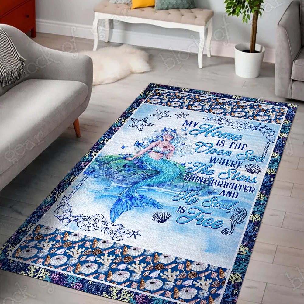 Mermaid CL190992MDR Rug