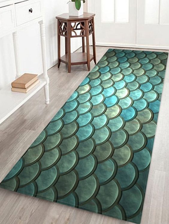 Mermaid CLA2309190RU Runner Rug