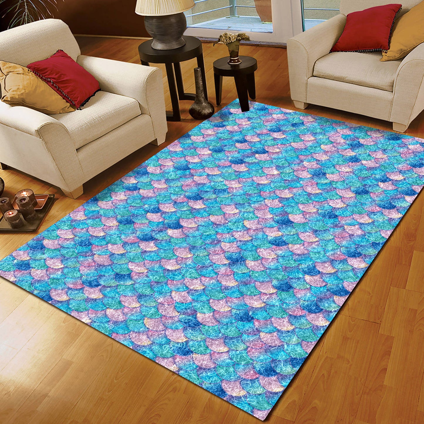 Mermaid Scales Pastel CLA15100626R Rug