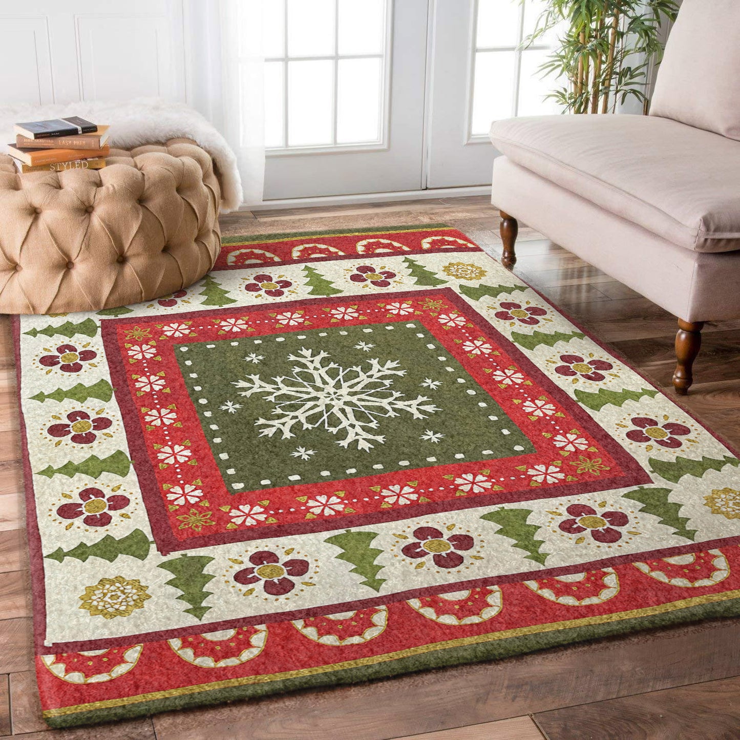 Merry Christmas AA2111096M Rug