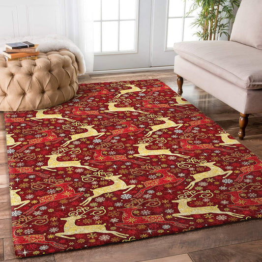 Merry Christmas Reindeer TL1910167M Rug