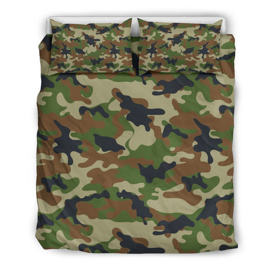 Military Green Camouflage CLH2910383B Bedding Sets