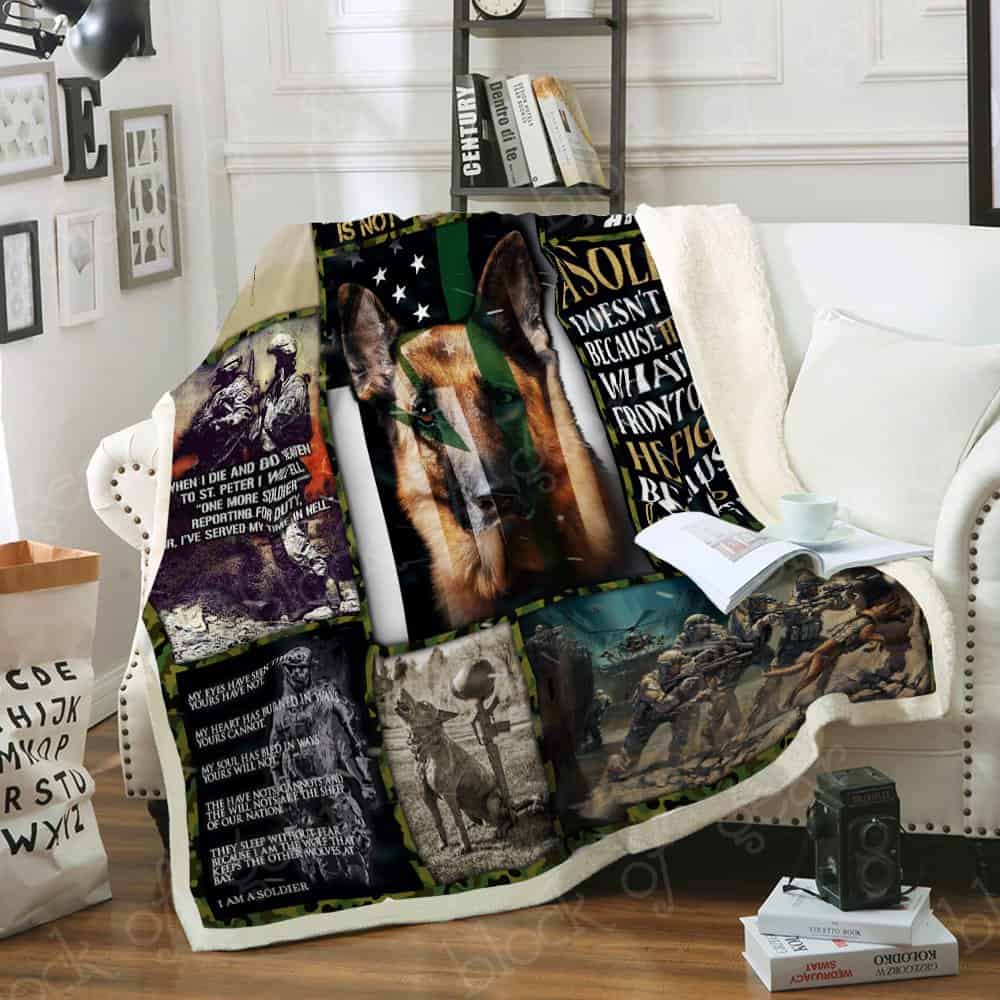 Military Of The United States CL04100147F Sherpa Fleece Blanket