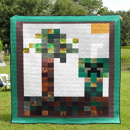 Minecraft CLP180609 Quilt Blanket