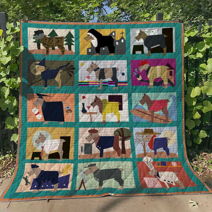 Miniature Schnauzer BL070625 Quilt Blanket