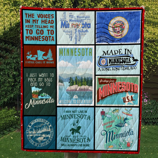 Minnesota CL14100329MDQ Quilt Blanket