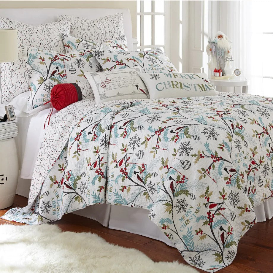 Mistletoe CLA0511383B Quilt Bedding Set