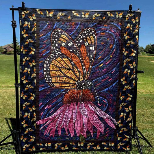 Monarch Butterfly CLT180655 Quilt Blanket