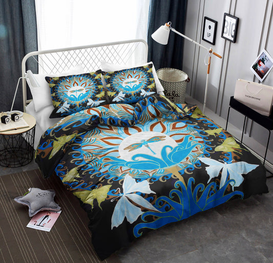 Moon Dragonfly Butterfly NT071028B Bedding Sets