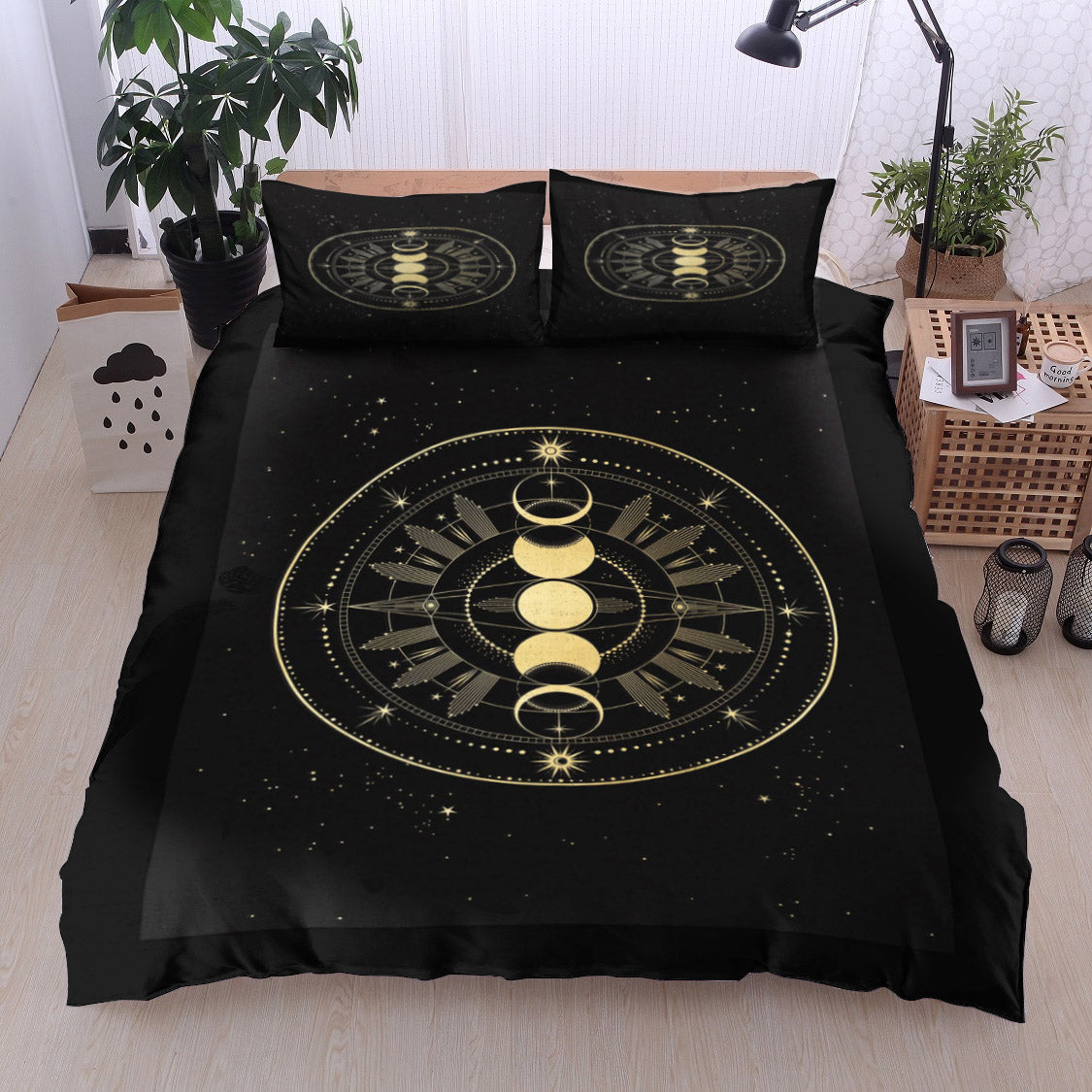 Moon Phase Totem Cocorrina NT270984B Bedding Sets