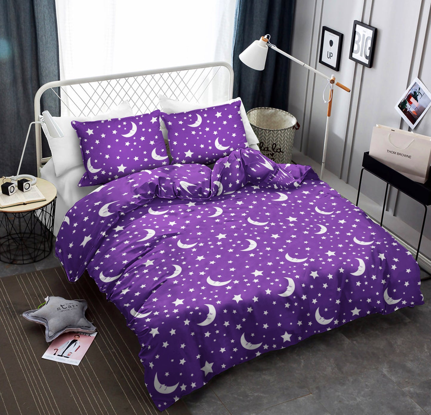 Moon Purple CL12100427MDB Bedding Sets
