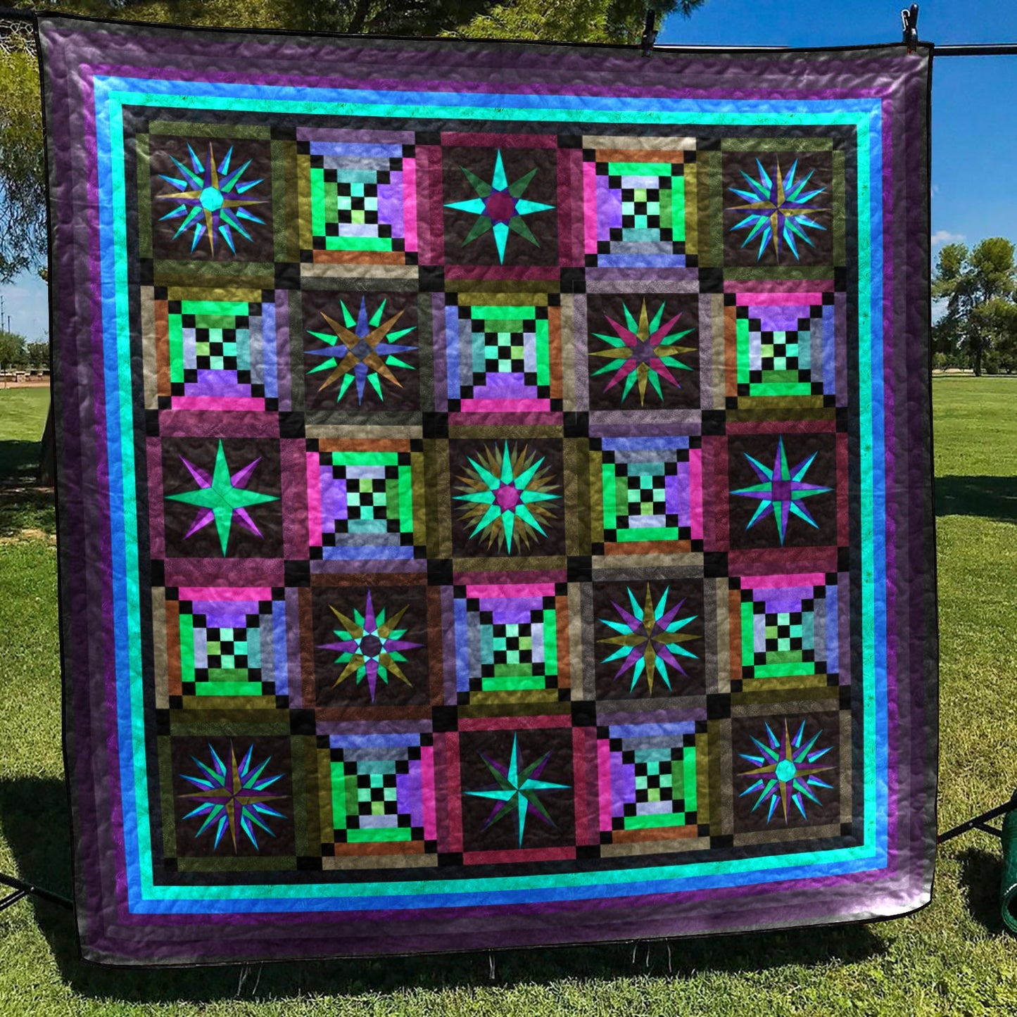 Moonglow CLA0111542Q Quilt Blanket