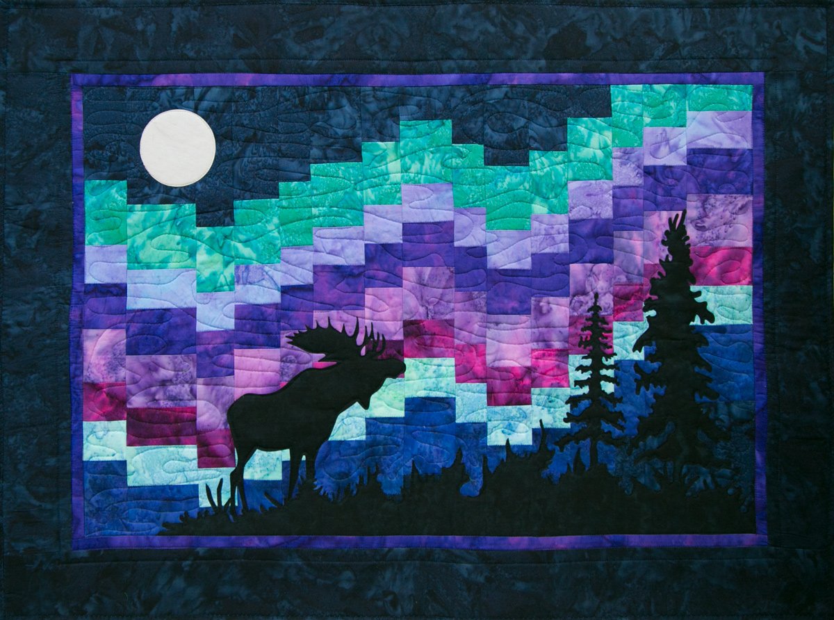 Moose CLM0111188 Quilt Blanket