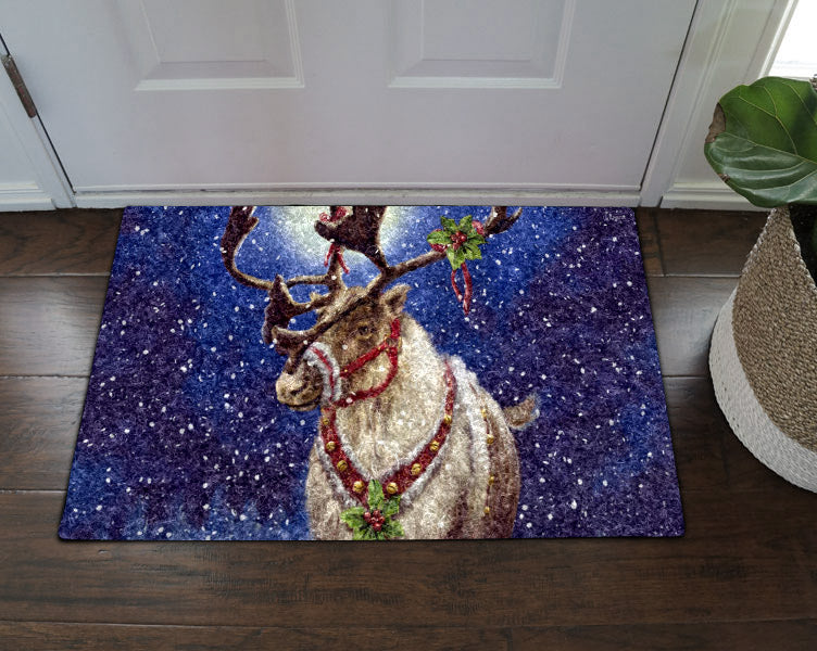 Moose Christmas HN250923D Non-slip Door mats