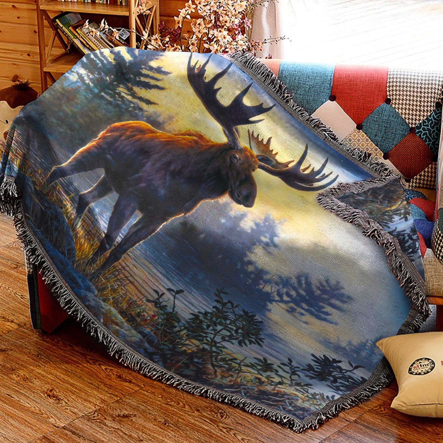 Moose TN2709092S Throw Blankets For Sofa