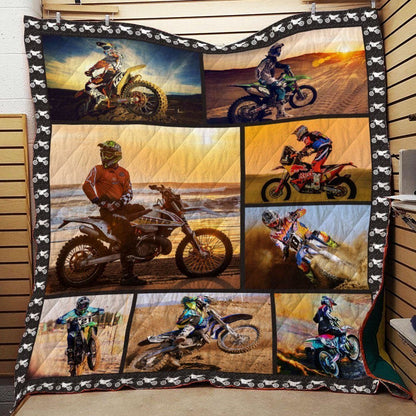 Motocross CL110606 Quilt Blanket