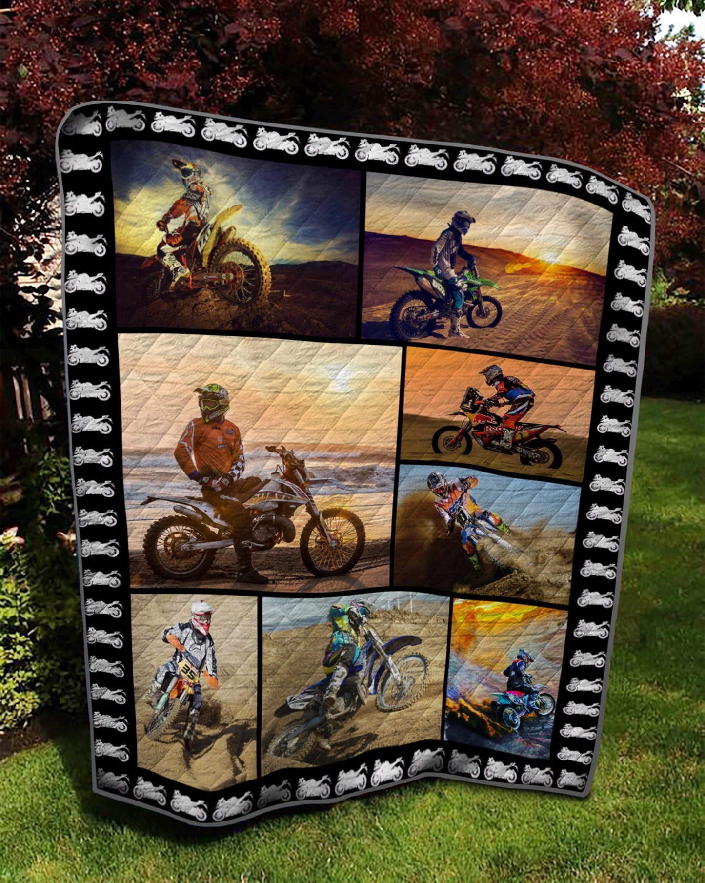 Motocross TD21110554 Quilt Blanket