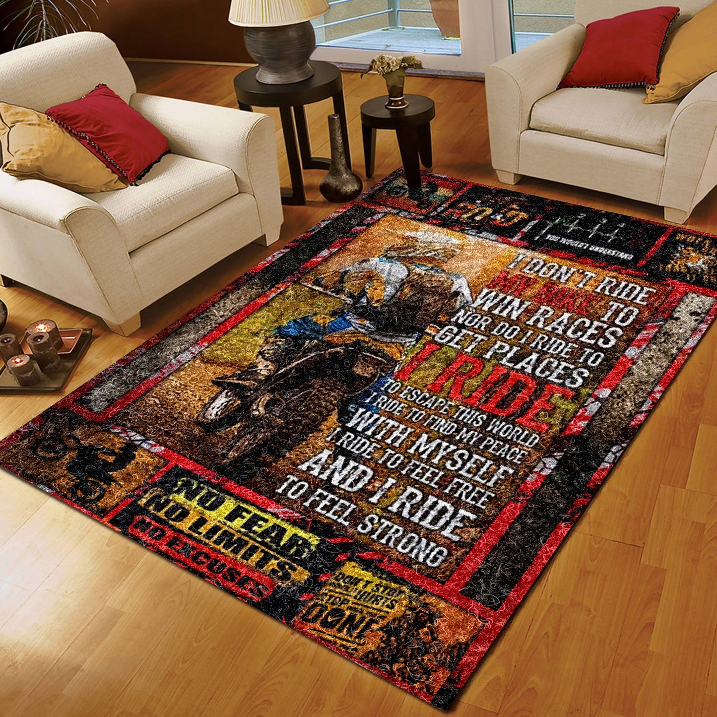 Motocross CL171004MDR Rug