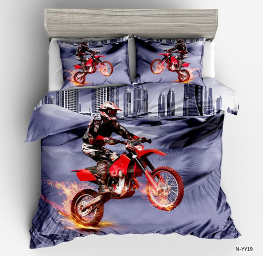 Motocycle CL260983MDB Bedding Sets