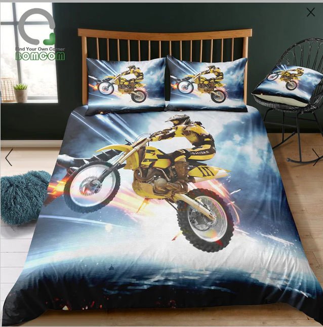 Motorbike Bedding CLM2810316B Bedding Sets