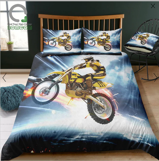 Motorbike Bedding CLM2810316B Bedding Sets