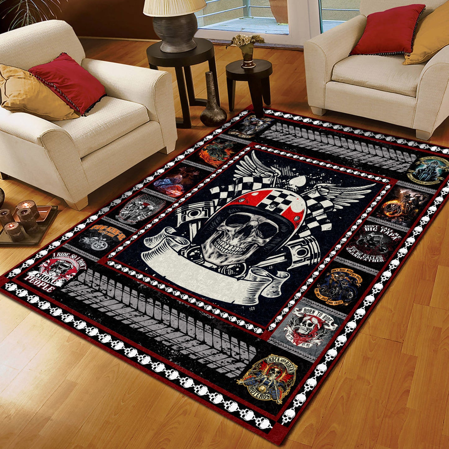 Motorcycle CL31101155MDR Rug