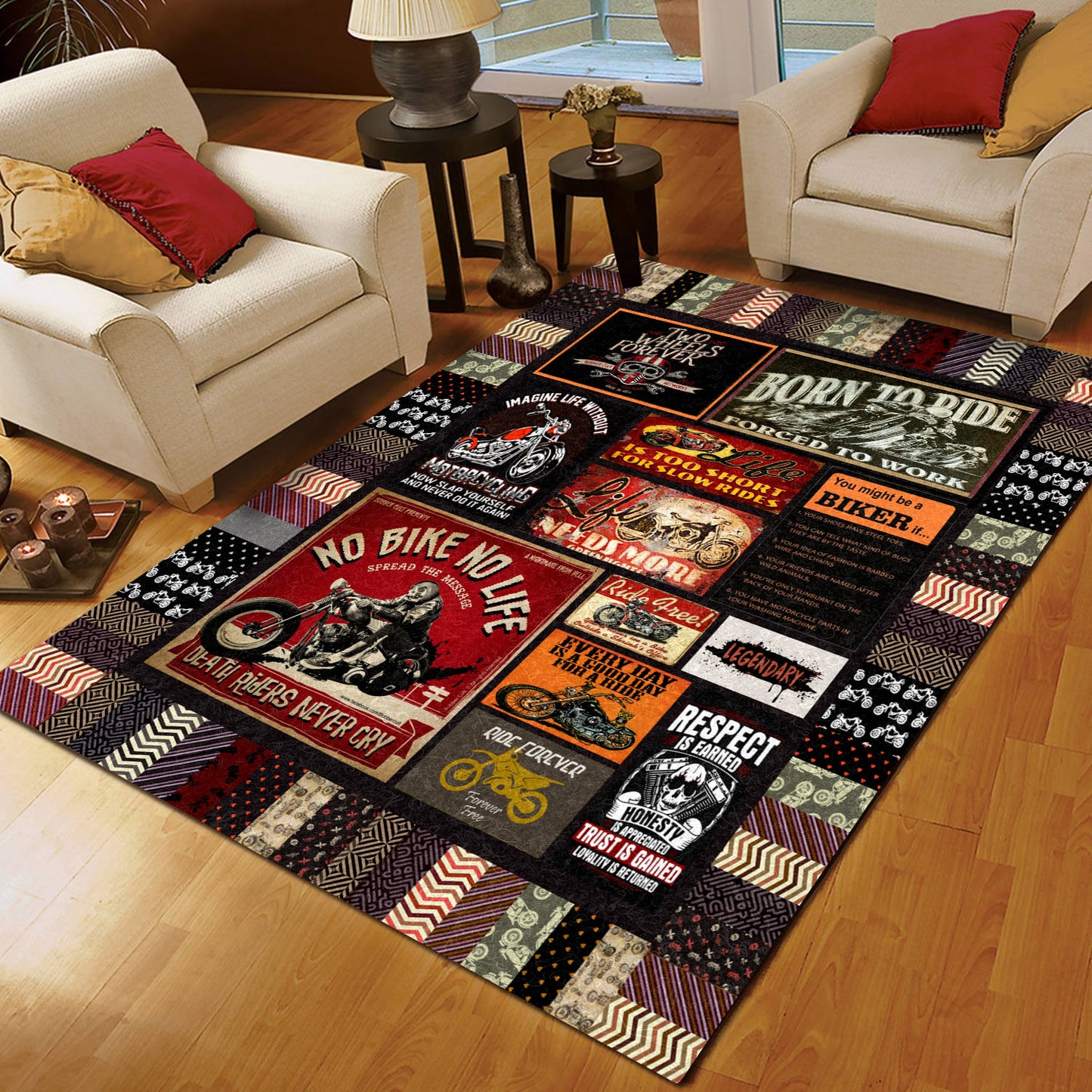 Motorcycle CL31101170MDR Rug