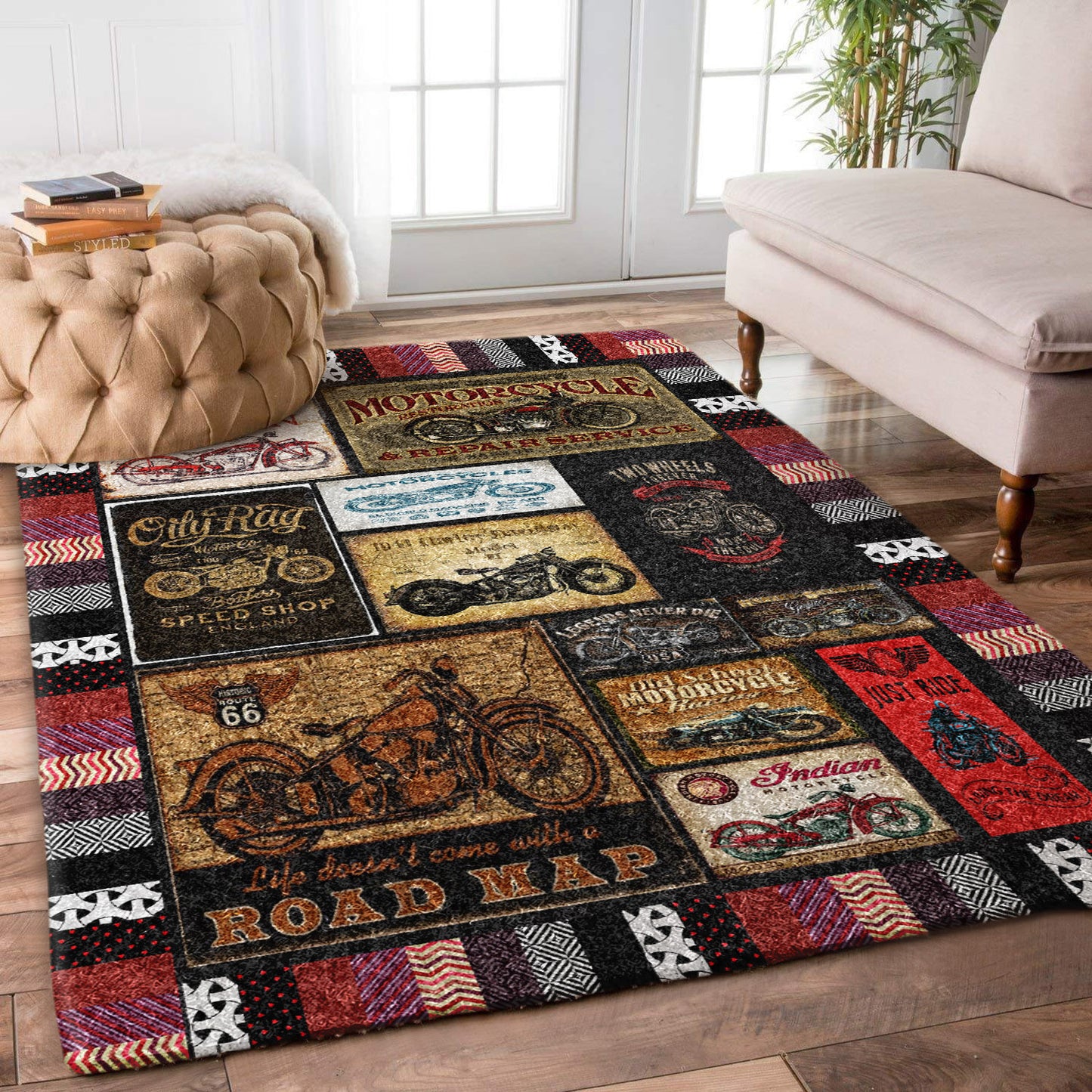 Motorcycle NT2109177R Rug