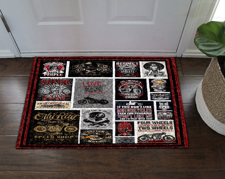 Motorcycle NT210972D Non-slip Door mats