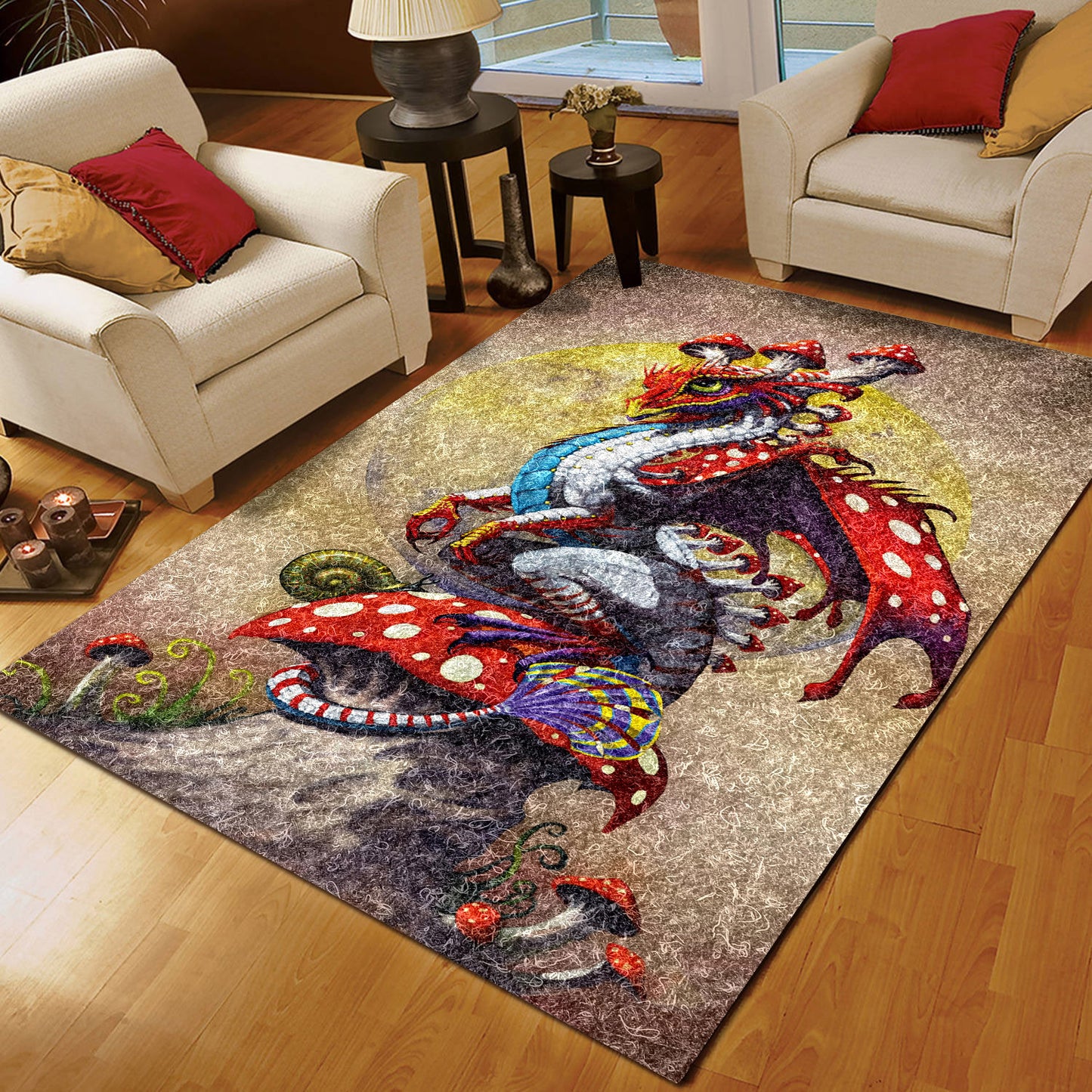 Mushroom Dragon TN0910081M Rug
