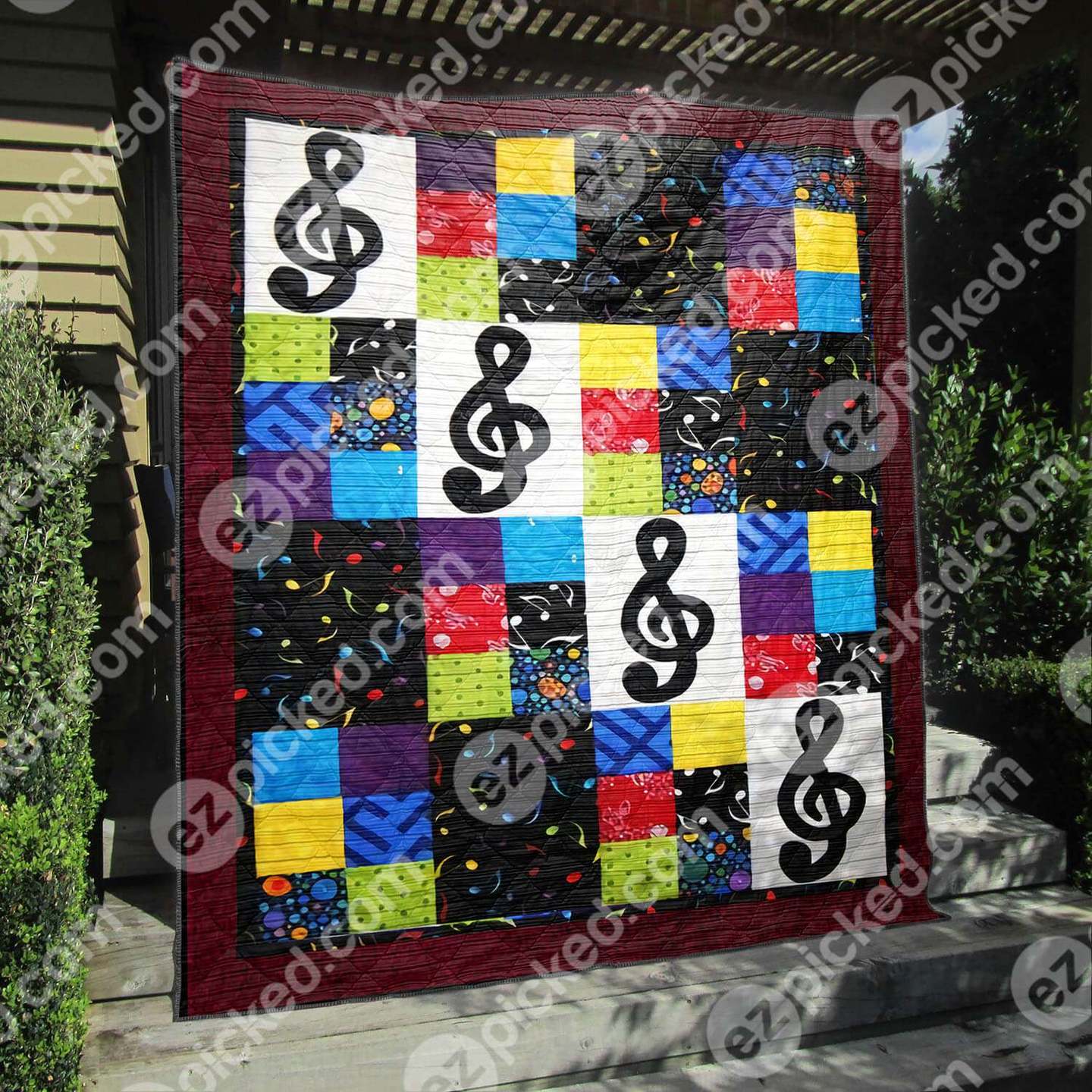 Music And Music PKT240637 Quilt Blanket