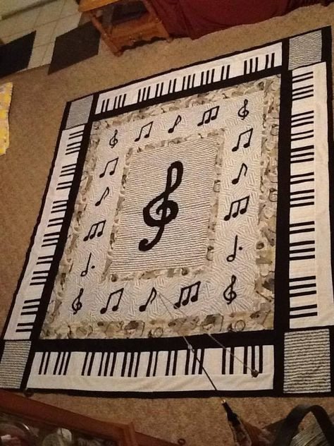 Music BL070653 Quilt Blanket