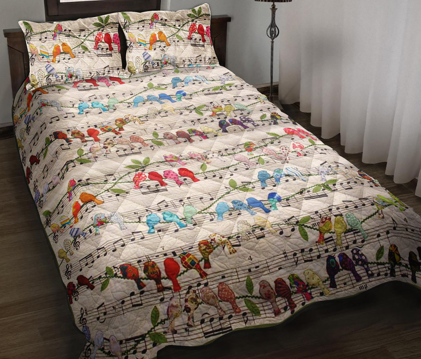 Music Bird Quilt Bedding Sets TM170101