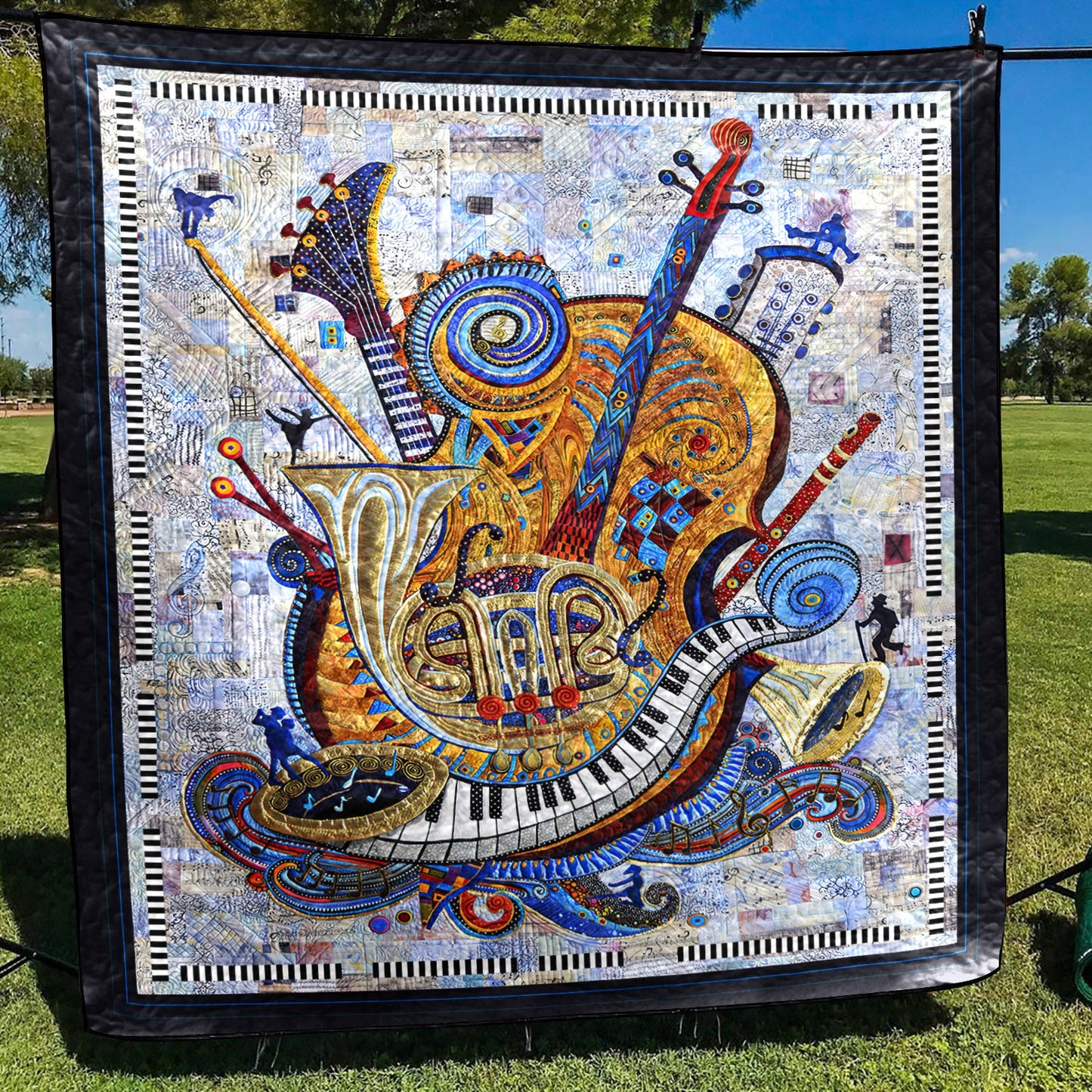 Music CLM290637 Quilt Blanket