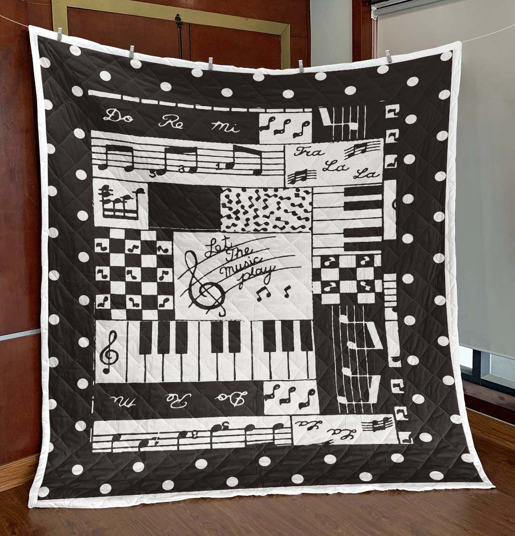 Music Is My Life CLD190611 Quilt Blanket