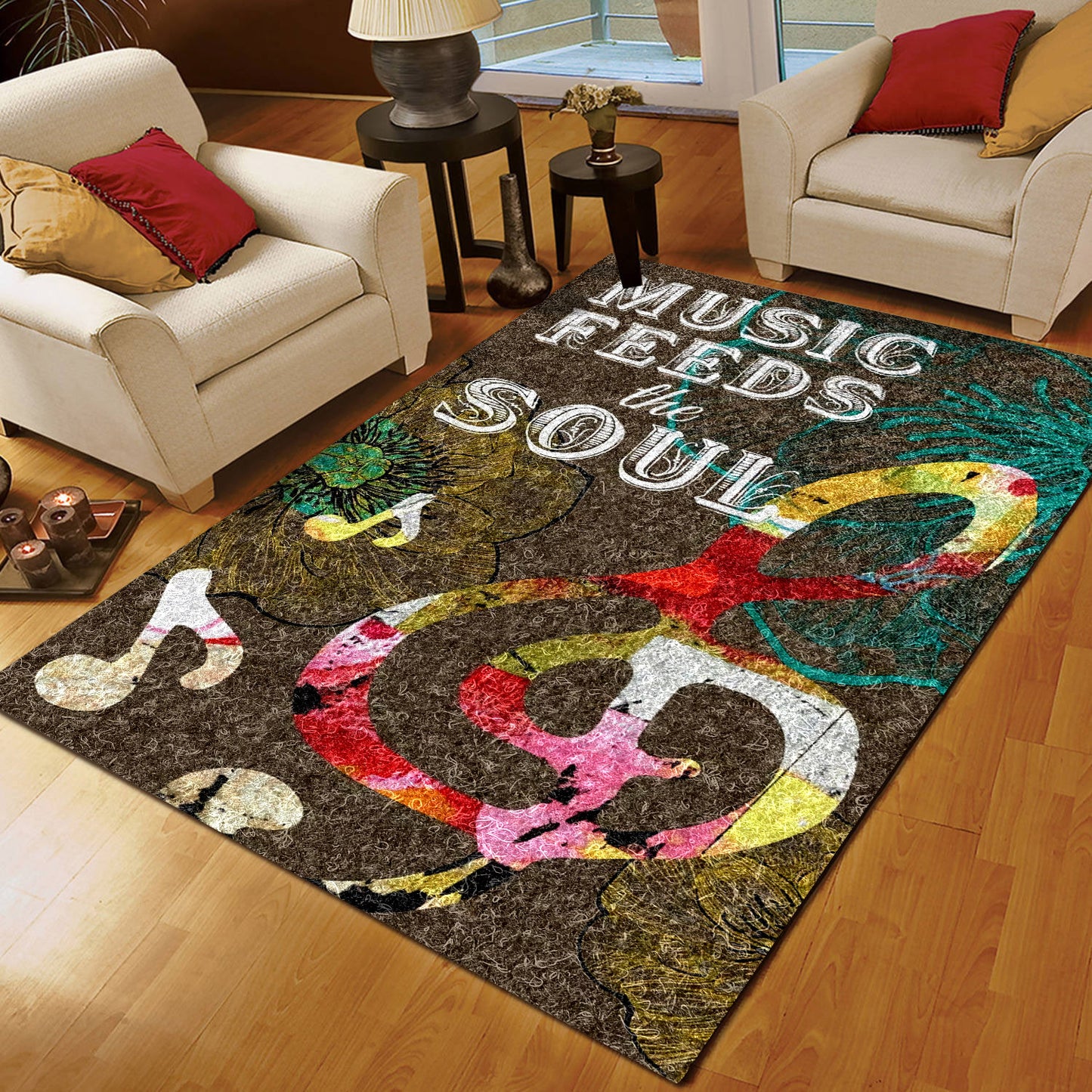 Music BL190847R Rug
