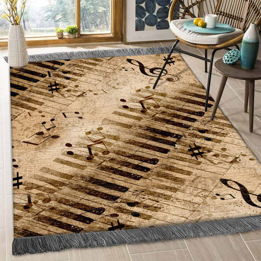 Music HM2109098F Decorative Floor-cloth