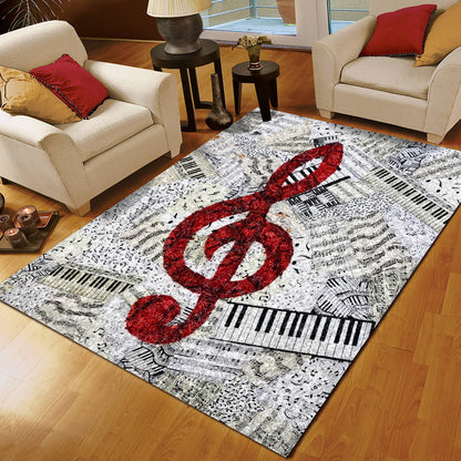 Music Note BL170838R Rug