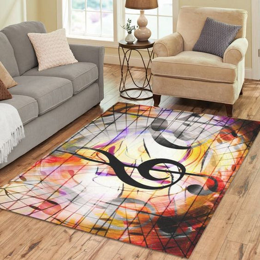 Music Note CLP0810101TM Rug