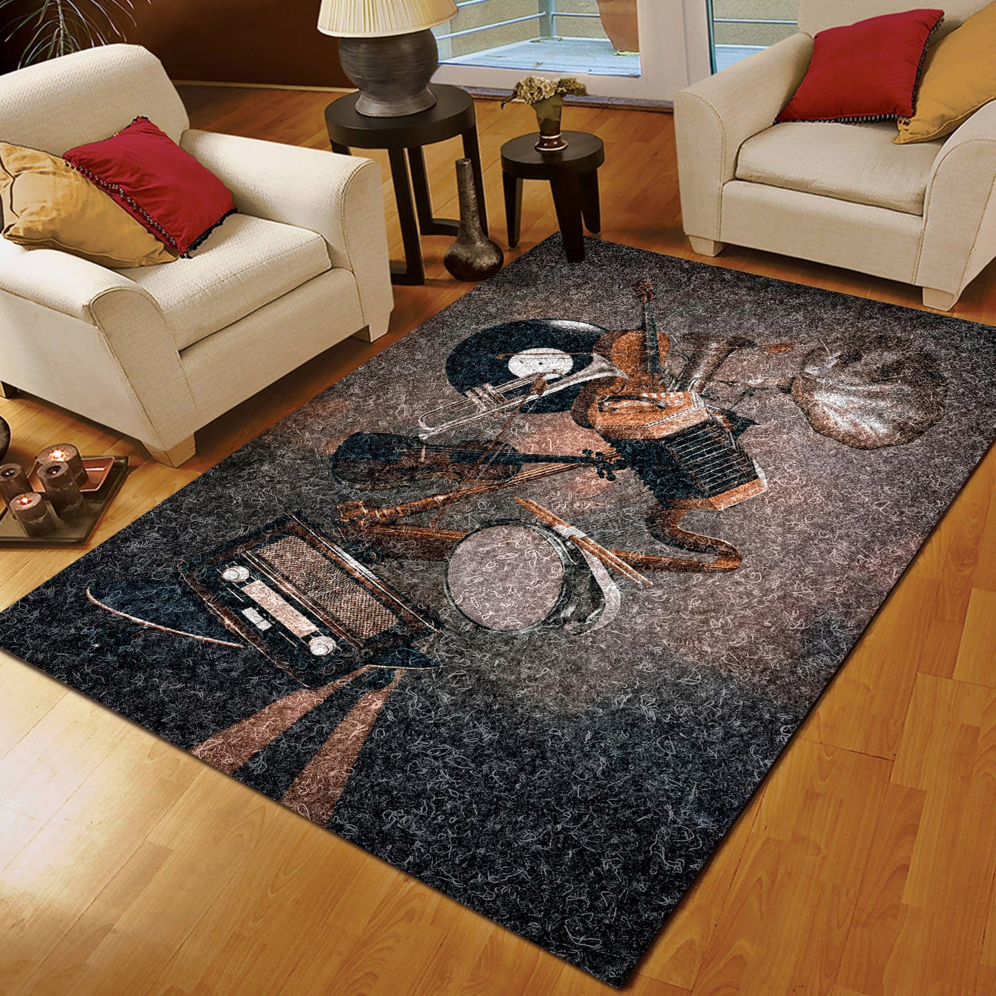 Musical Instrument TT270856M Rug