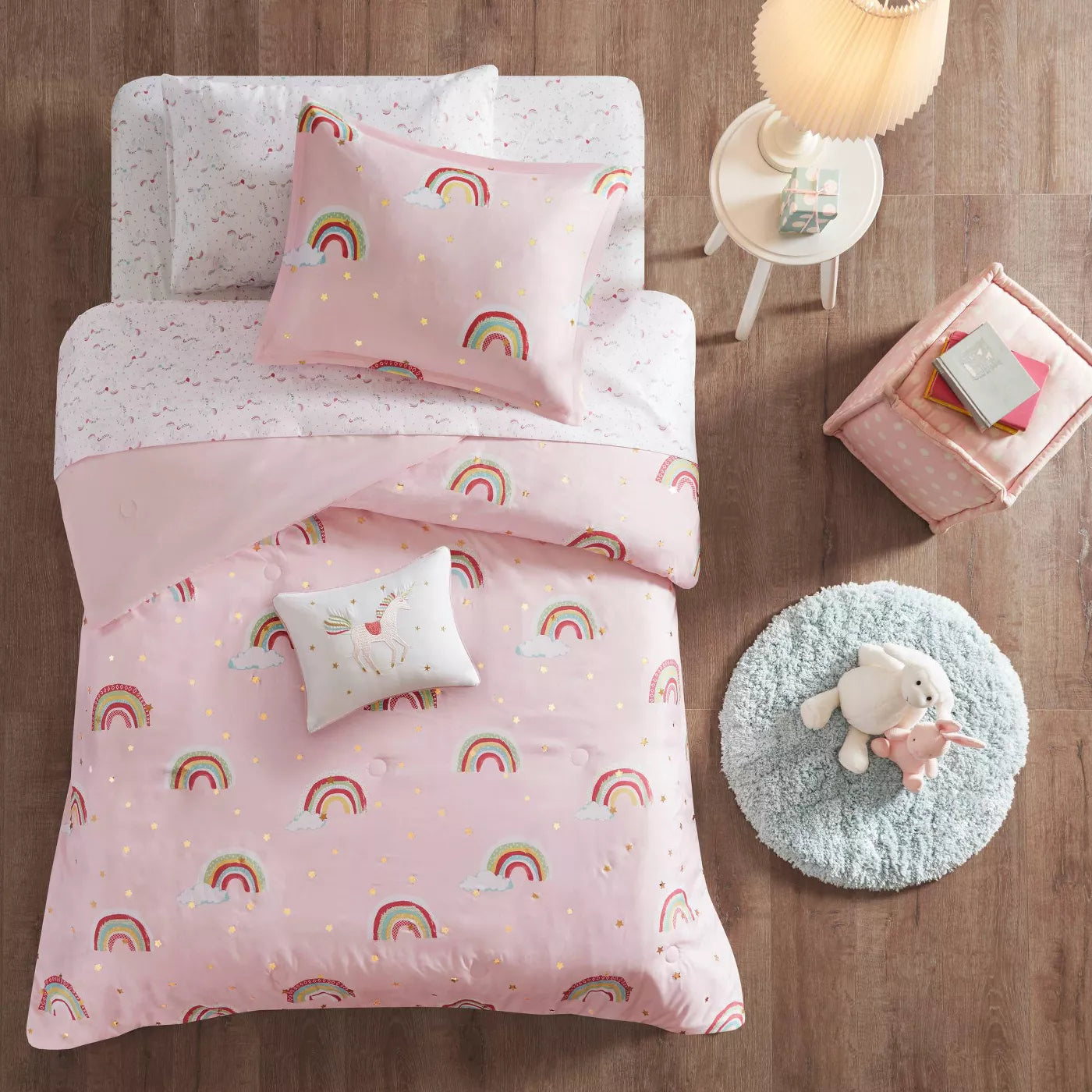 Natalie Rainbow With Metallic CLA22101661B Bedding Sets